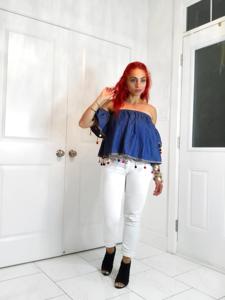 Edgy fashion style, Classy fashion style, Women's fashion style, Fashion outfits, Fashion style tips, Boho fashion style, White outfit ideas, White pants, casual white outfit