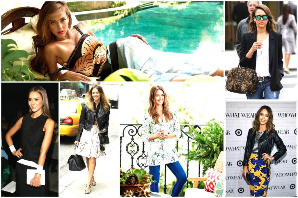 Jessica Alba's style - casual chic