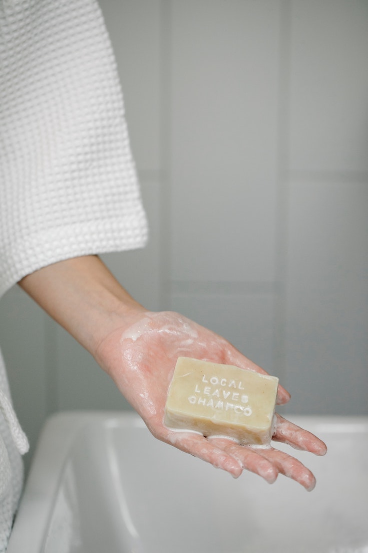 Organic soap bar