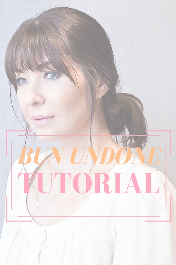 Bun undone tutorial