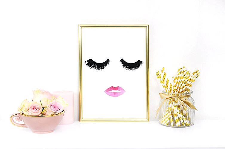 feminine-makeup-print-poster