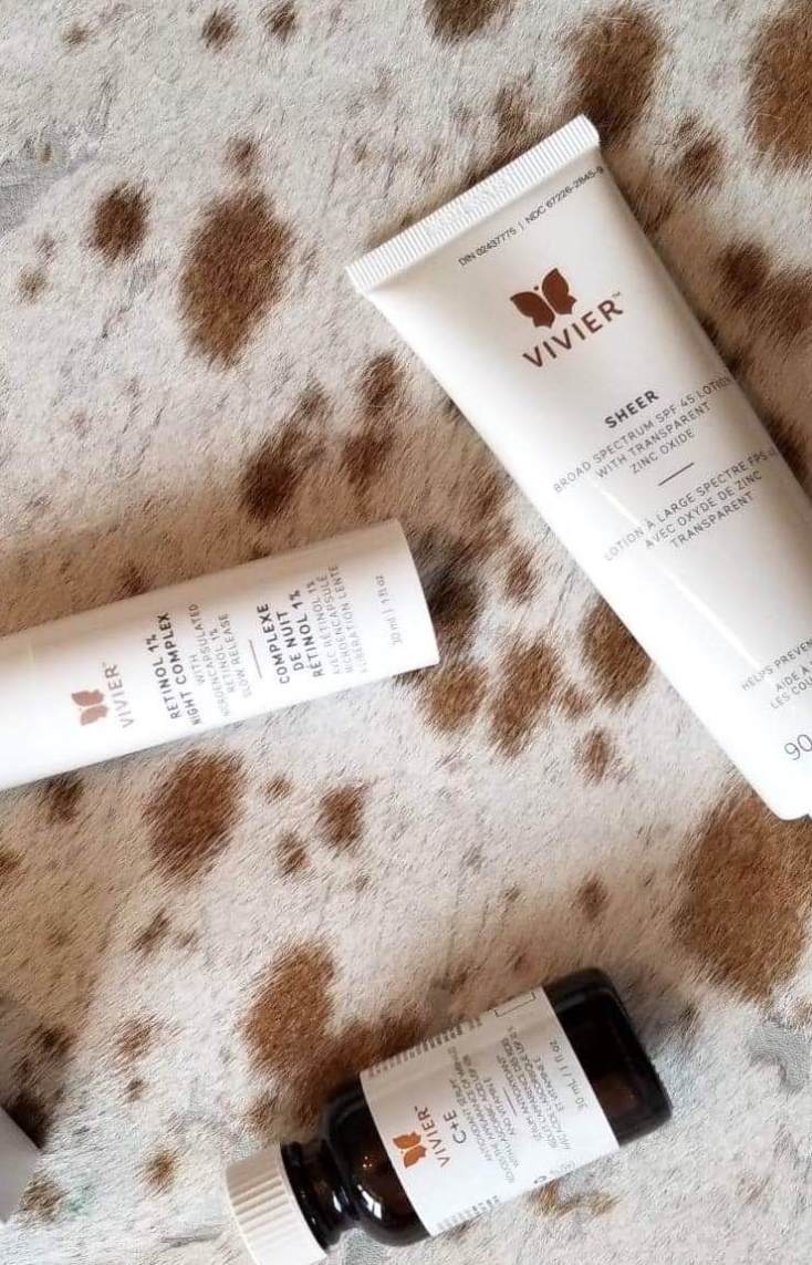 Vivier skincare products