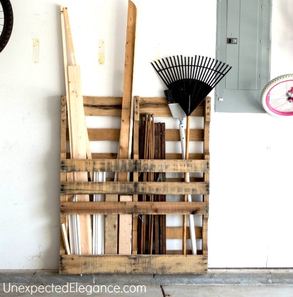 DIY garage organization