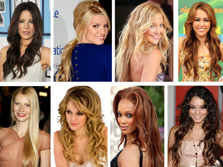 Celebrity hair extension