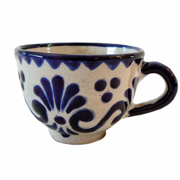 Rustica gift Azul y Blanco Talavera tea cup