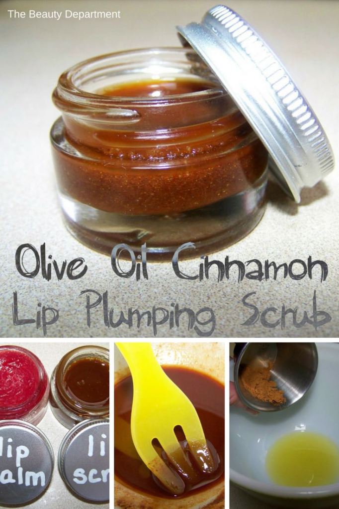 DIY Natural Cinnamon Oil or Powder Lip Balm Plumper