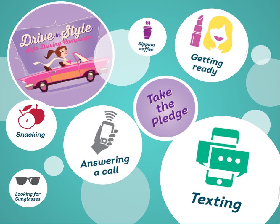 Distractions while driving