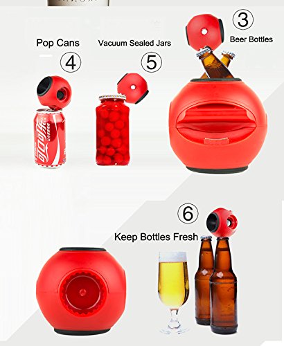 NANDIHome 8 in 1 Jar Opener versatility