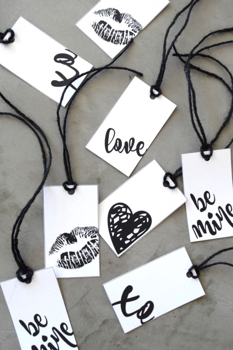 Valentines Day gift tags