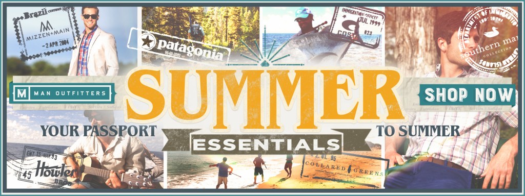 Man Outfitters summer essentials