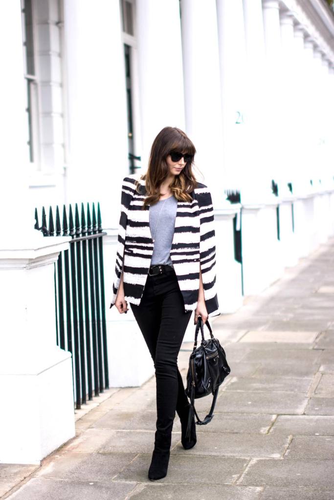 ej-style-emma-hill-black-white-cape-blazer-stripe-skinny-jeans