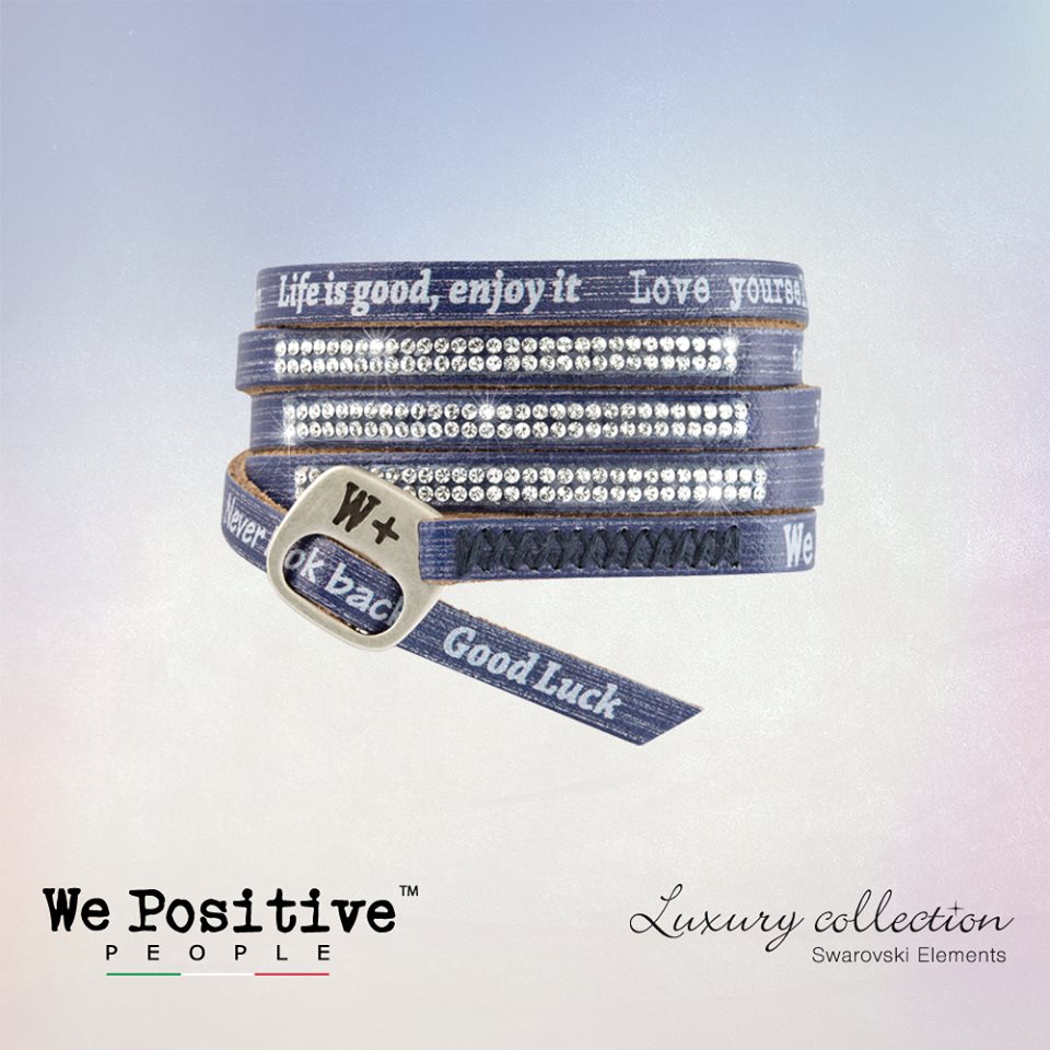 We Positive Luxury collection with Swarovski crystals