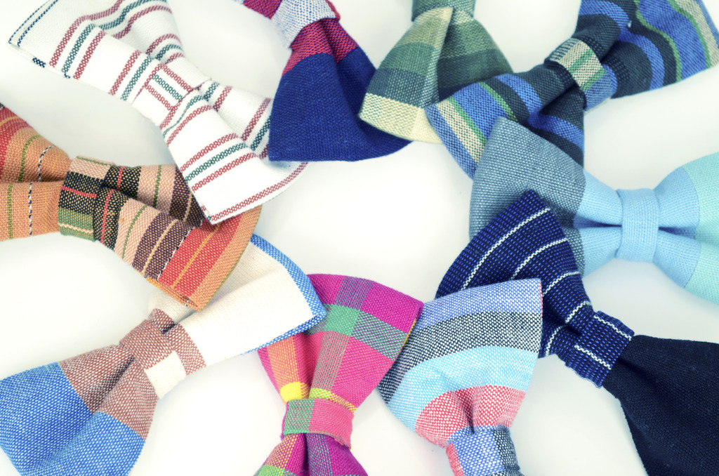 Korbata bowties display