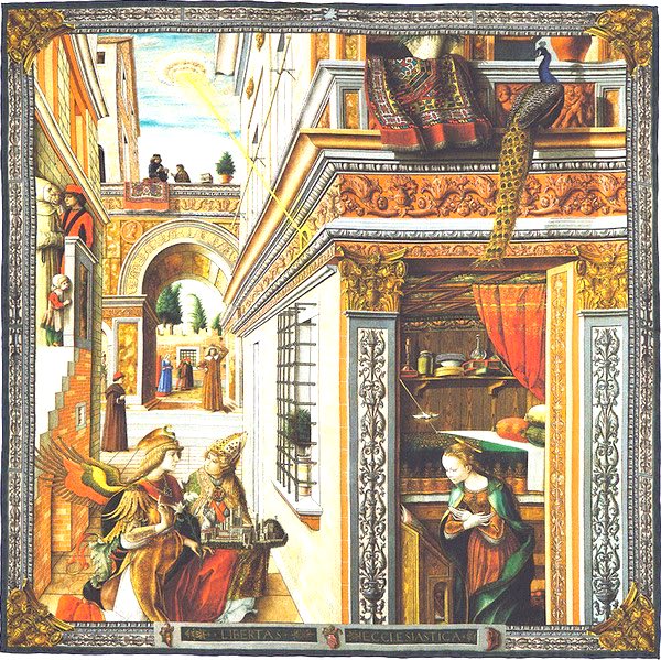 Crivelli St-Emidius pocket square