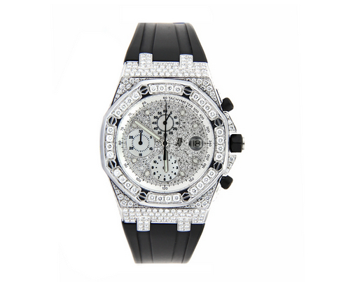 Audemars Piguet 25940SK.OO.D002CA.01 royal oak offshore set with diamonds (2010)