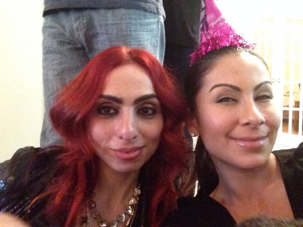 Hanging out with my BFF on NYE 2014