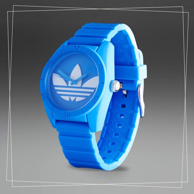 Adidas Santiago blue watch