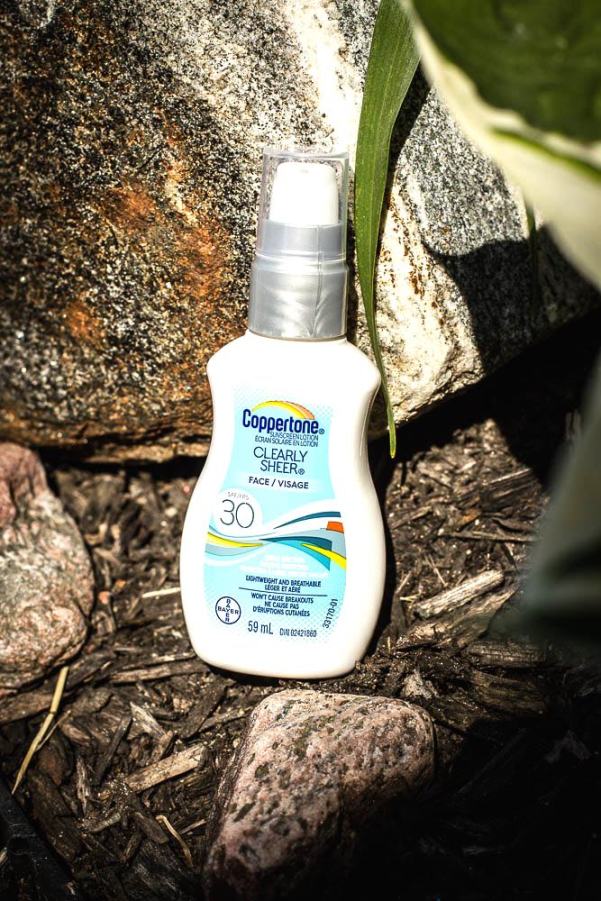 Copper Tone face sunscreen