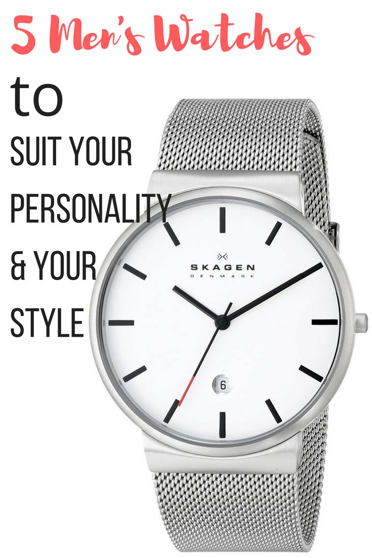 Mens watches for your personality and style - Pin