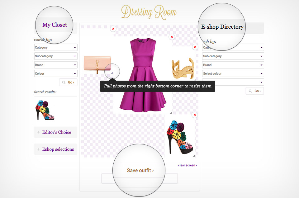 Closet on the Go Dressing Room