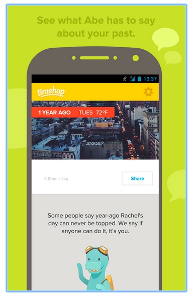 Timeshop timeline image