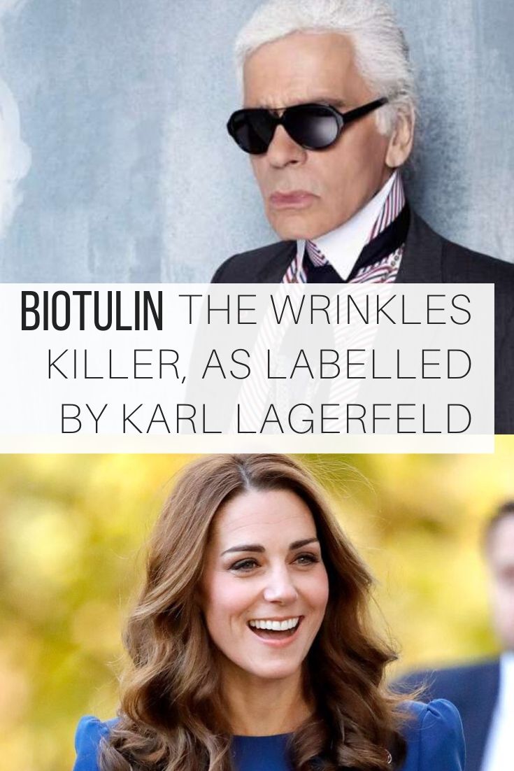Biotulin, The Wrinkles Killer as Labelled by Karl Lagerfeld_Pin