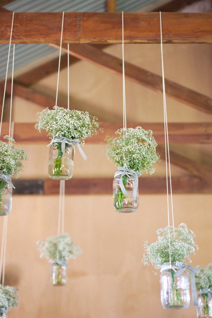 Hanging vases, Wedding decoration ideas, Wedding decorations on a budget, DIY Wedding decorations, Rustic Wedding decorations, Fall Wedding decorations