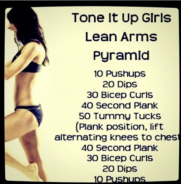 Lean arms workout to tone, tighten and build muscles