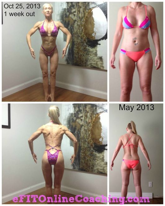 Kim before and after transformation