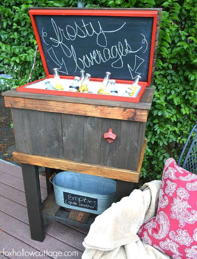 DIY patio cooler