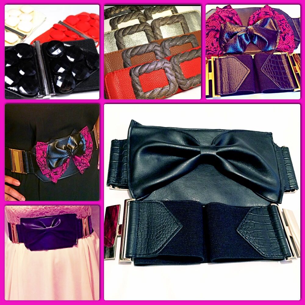 Purseable belt colours and styles