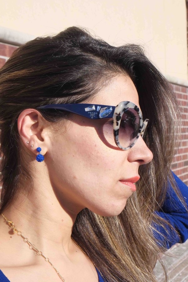 Bejewelled sunglasses