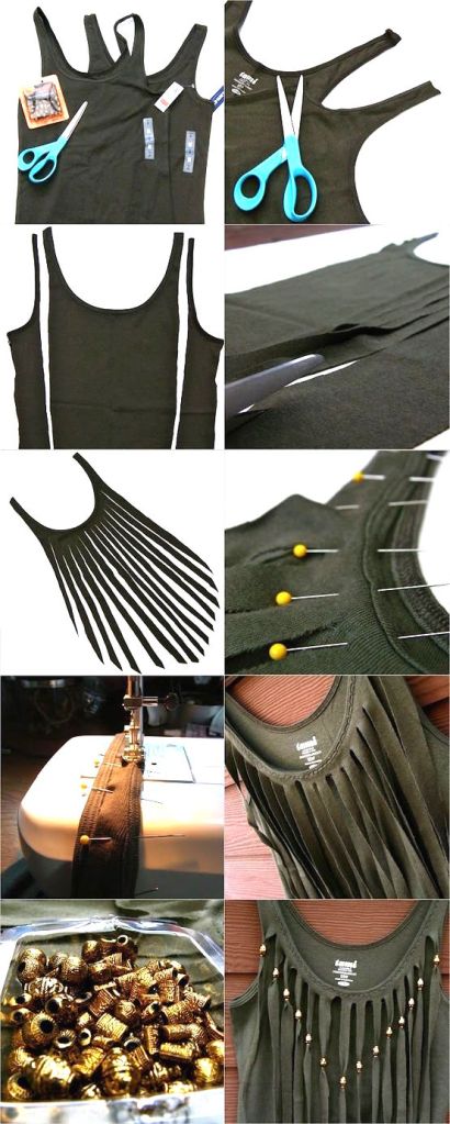 Fringe top DIY