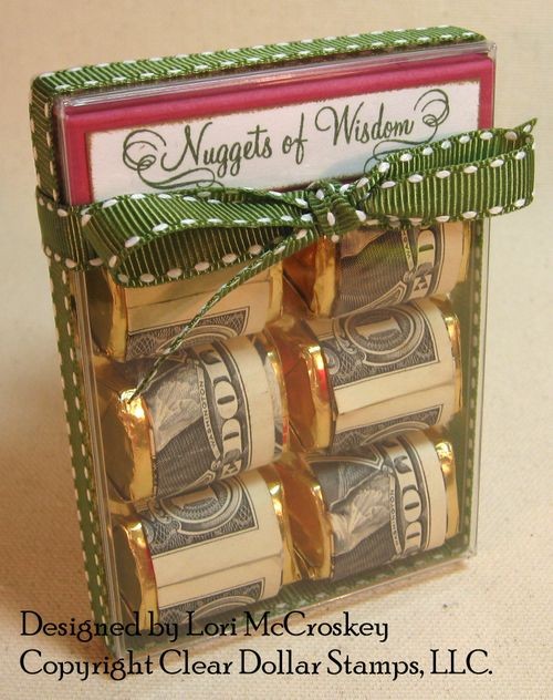 Nuggets of money last minute gift ideas