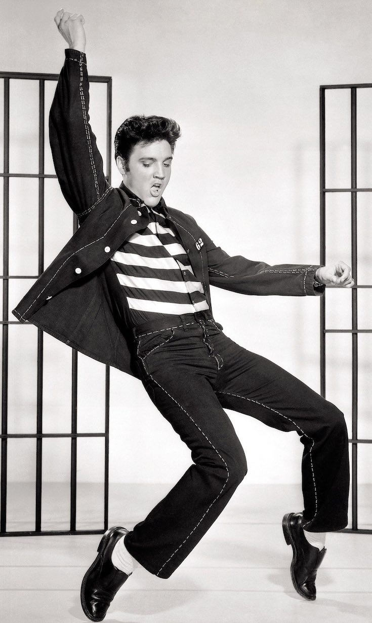 Elvis Presley, party themes, past legends