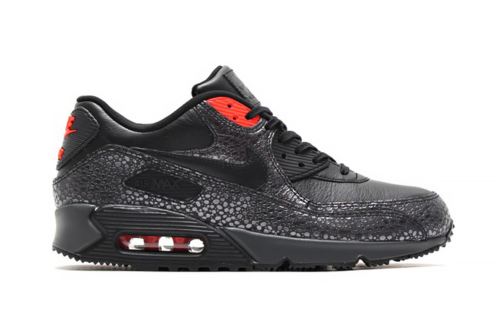 Nike Air Max 90 deluxe Infrared safari_side view