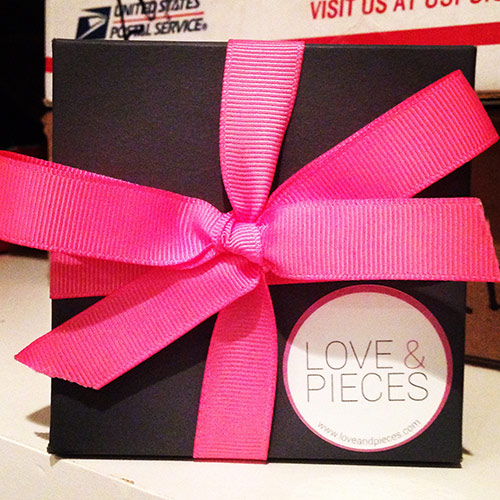 Love & Pieces gift wrapping