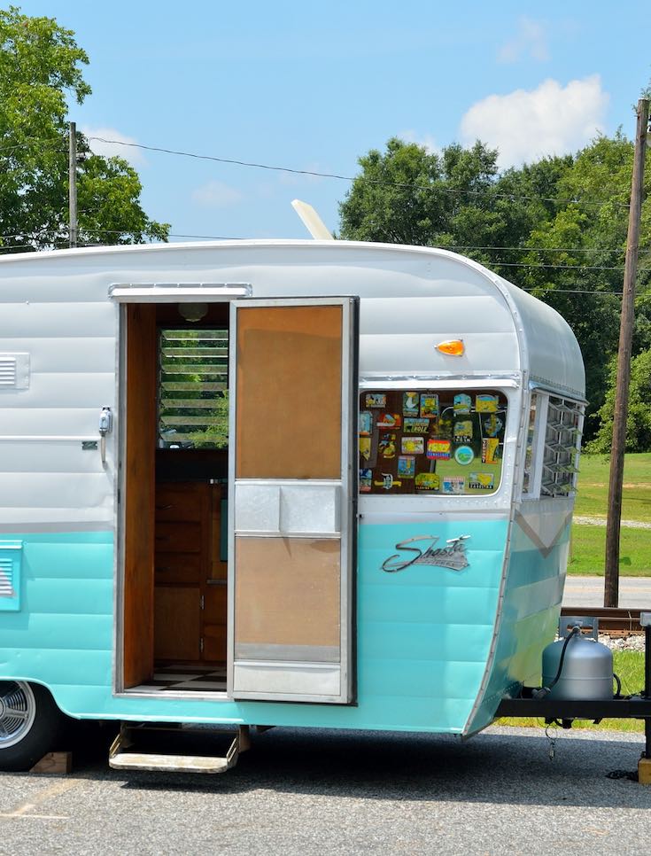 Go Rving trip, Vintage RV