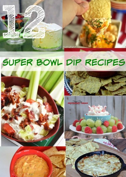 12 Superbowl dip recipes