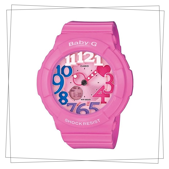 Casio baby G pink