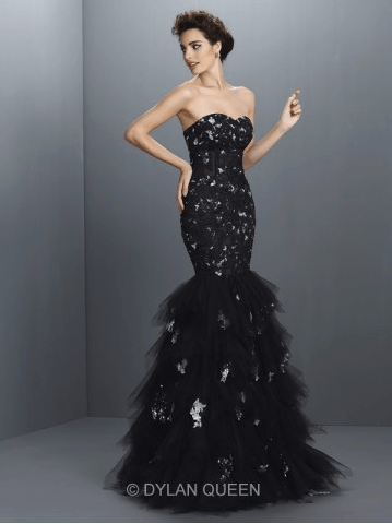 Trumpet Mermaid Sweetheart Paillette Sleeveless Long Net Dress - $188