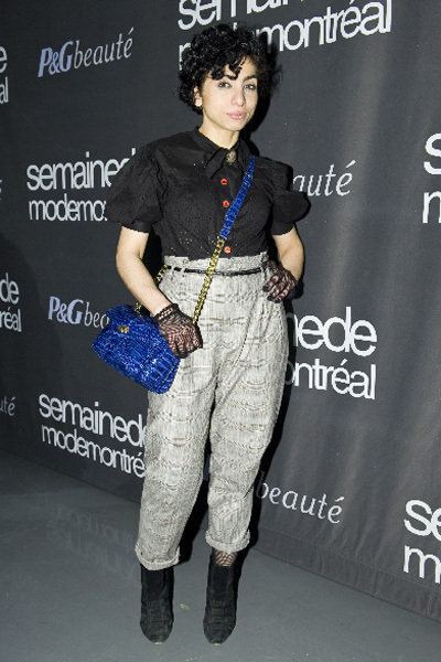 Ashley Zaba shirt with Zara plaid pants