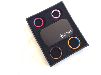 Groove Life rings for men and women package
