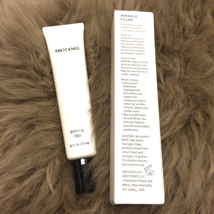 Abotaniq wrinkle filler