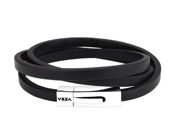 Veza Bands leather wrap bracelet
