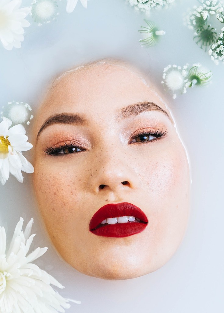 Skincare routine for aging skin