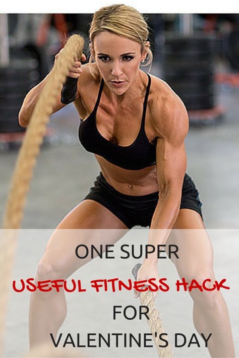 1 super useful fitness hack for Valentine's Day