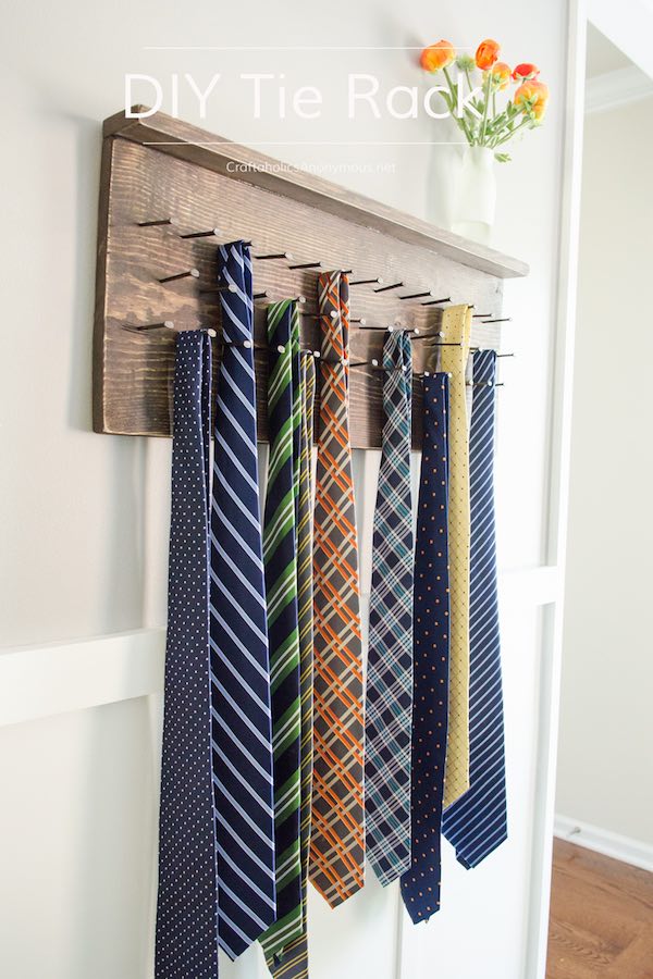 tie-rack-tutorial, fathers day gifts, dad present, gifts for fathers day