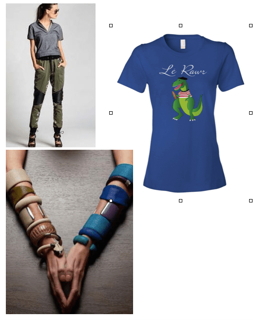 Ladies dinosaur t-shirts outfit combo