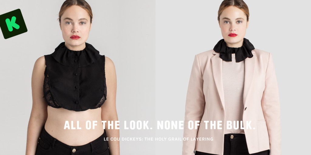 Le Cou Dickeys Pierrot collar